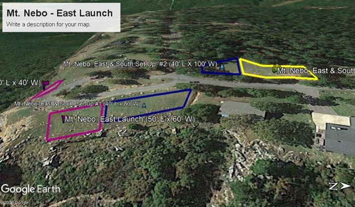 Mt Nebo east launch