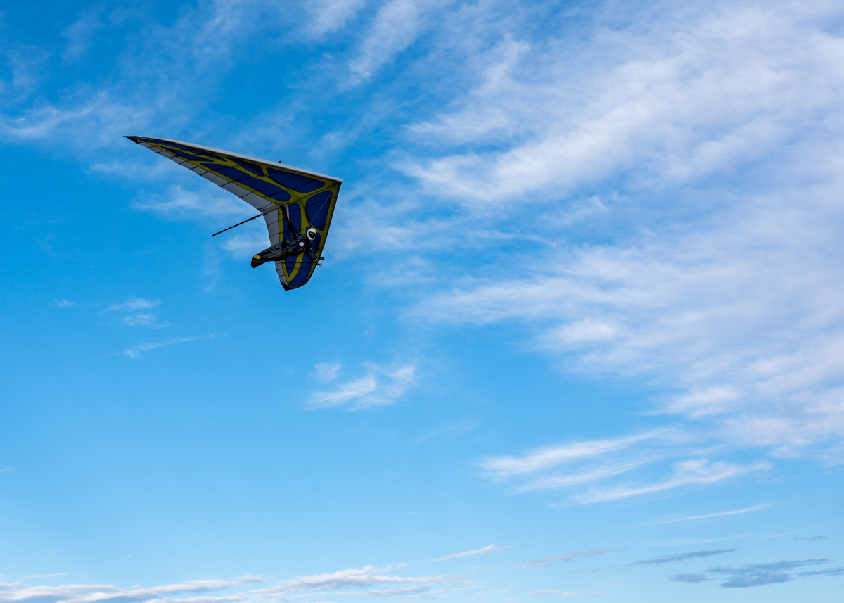 hang gliding at Panorama