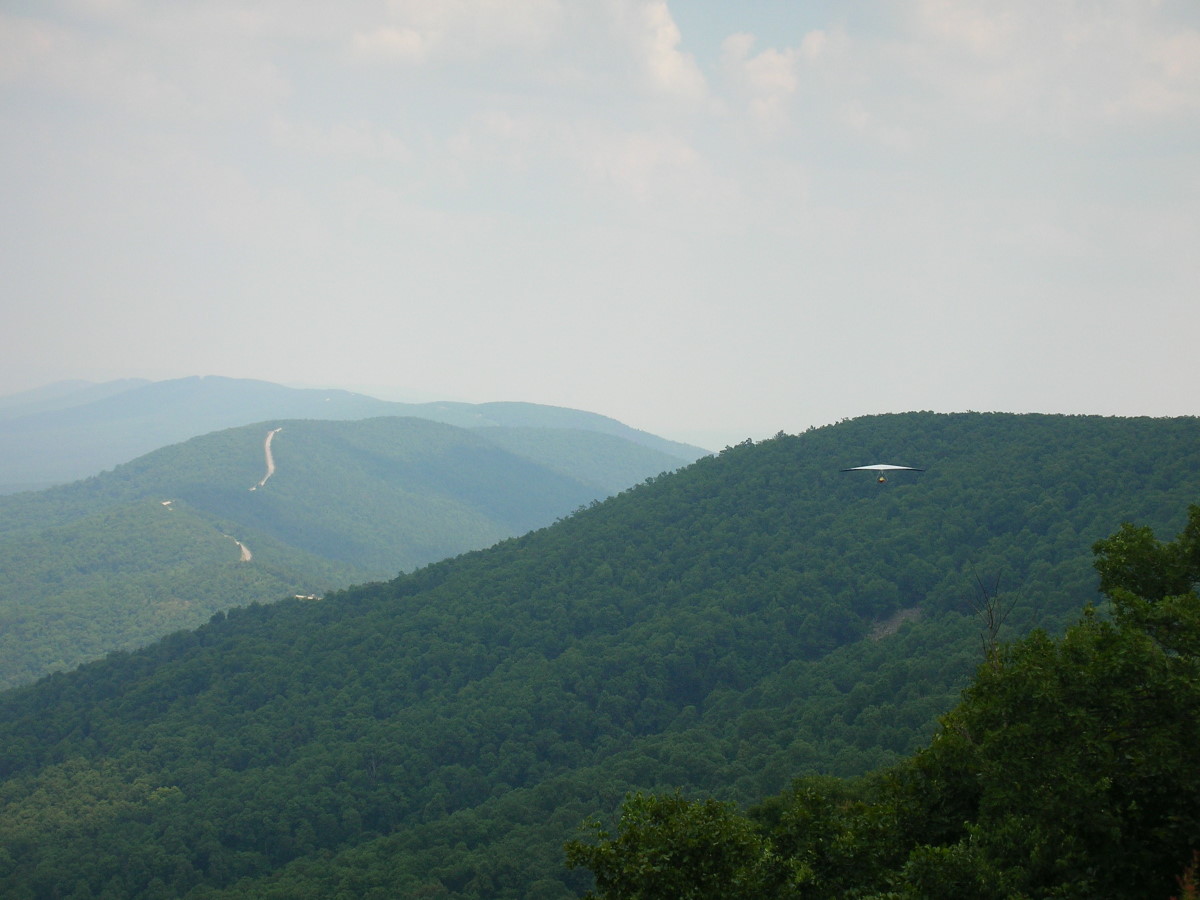 hang gliding at Panorama "PG Point"
